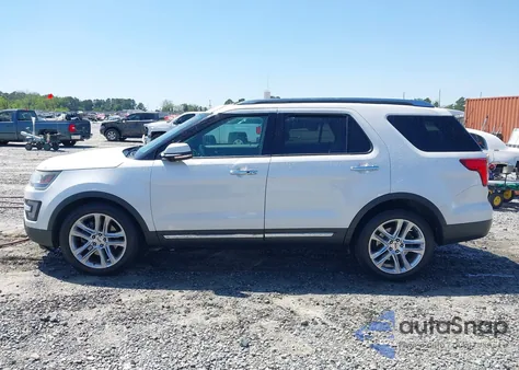 2016 Ford Explorer Limited из США, поврежденный, VIN 1FM5K7F86GGA83100